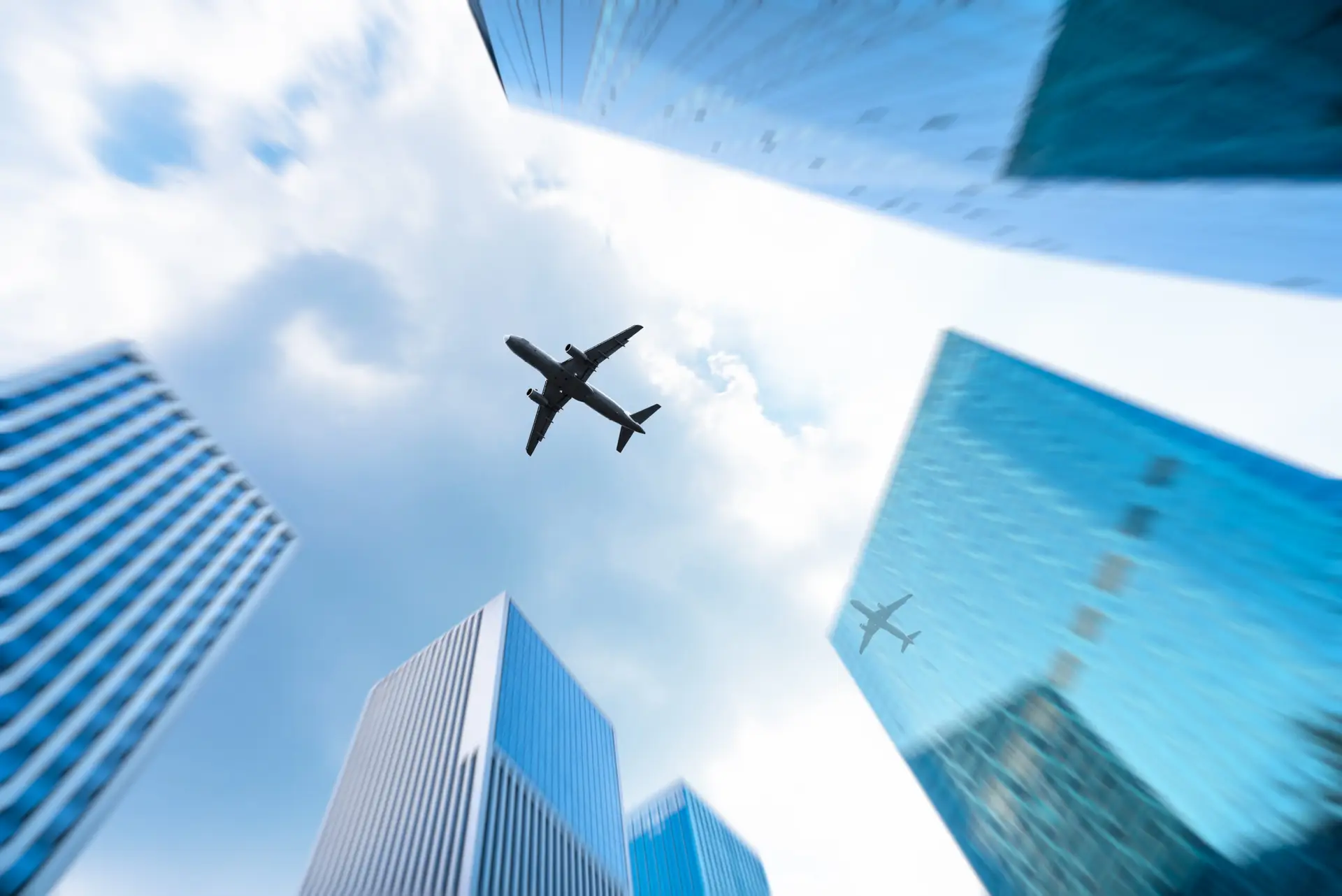 Flying Airplane